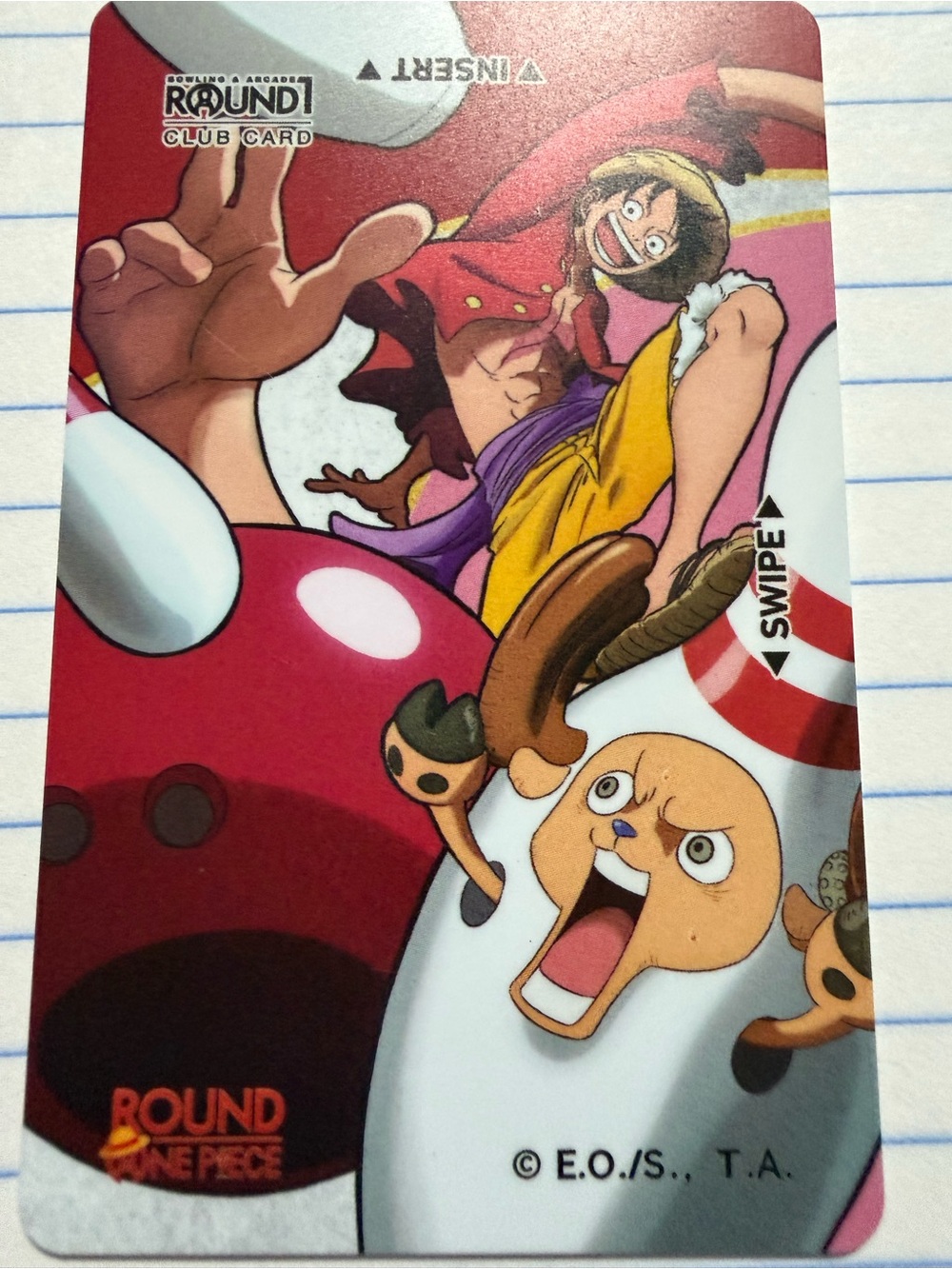 Monkey D Luffy Round 1 Promo Card New